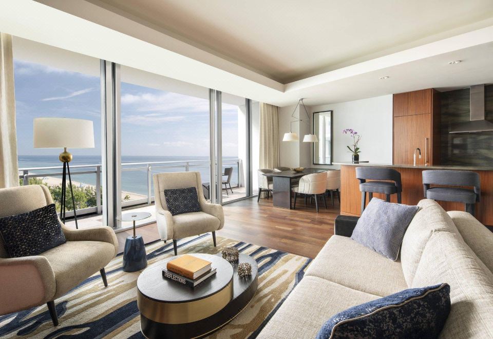 兩臥室套房，海岸景，陽臺