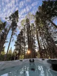 Chalet Black: Modern Ski Resort Haven in Wooded Paradise! 4 queen beds