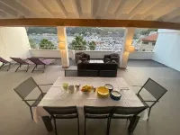 Spacious apartment with large terrace and summer kitchen
