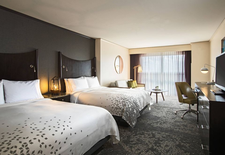 Renaissance Raleigh North Hills HotelLarger Guest Room With 2 Queen Beds And Sofa Bed