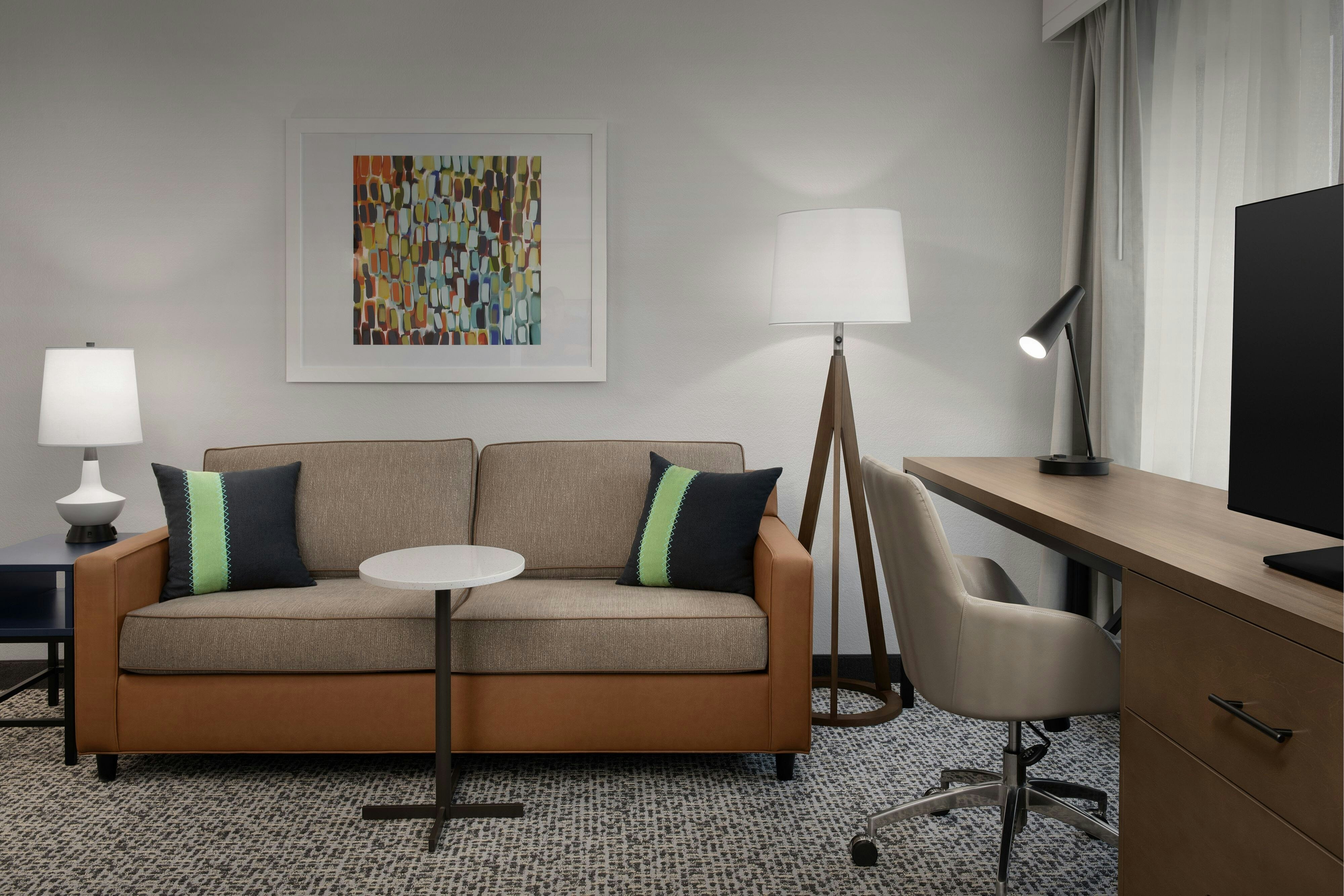 特大号床一室公寓 - 带梳化床