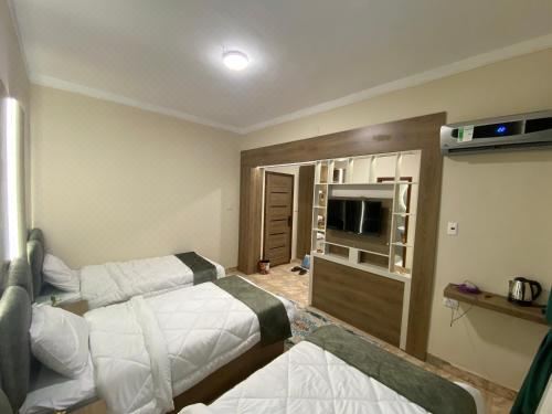 带阳台的三人房，可看金字塔景观