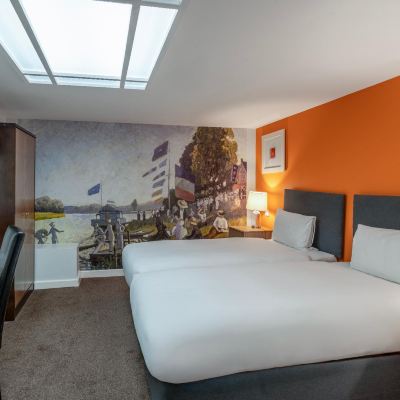 雙床房（無窗） 金絲雀碼頭不列顛國際大酒店優惠