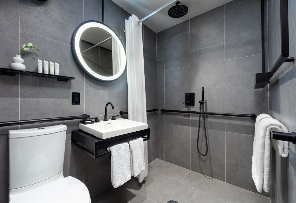 豪華特大床房-無障礙，無障礙淋浴