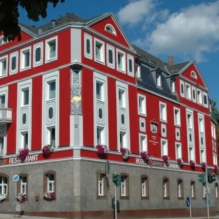 Hotel Strauss Отели в г. Хоф