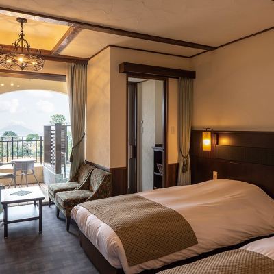 スタンダード ツインルーム ラビスタ霧島ヒルズ クーポン