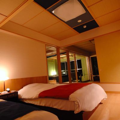 和洋式オーシャンビュールーム(浴室)(高層階) 小松館 好風亭 クーポン