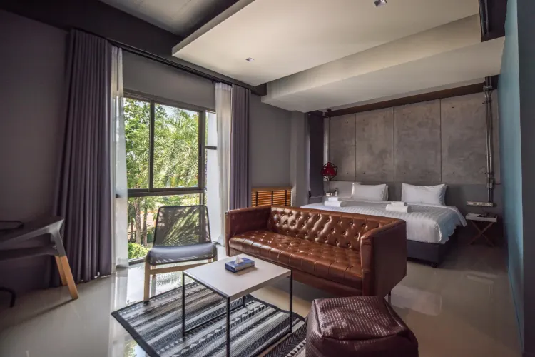 ห้องสวีทเตียงคิงไซส์เอ็กเซ็กคิวทีฟพร้อมโซฟา