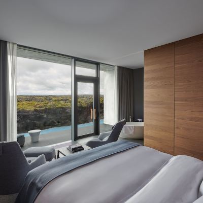 King Junior Suite with Lava View The Retreat at Blue Lagoon Iceland Promo Code