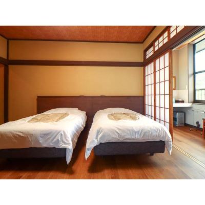 リニューアル洋室・和室 16畳 2～4名様 にごりの湯の会　那須湯本温泉　旅館　山快 クーポン