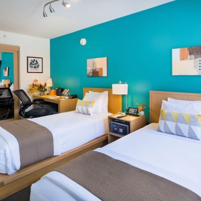 Standard Room, 2 Twin Beds, Mountain View (Cosmopolitan Twin-Twin) Vive Hotel Waikiki Promo Code