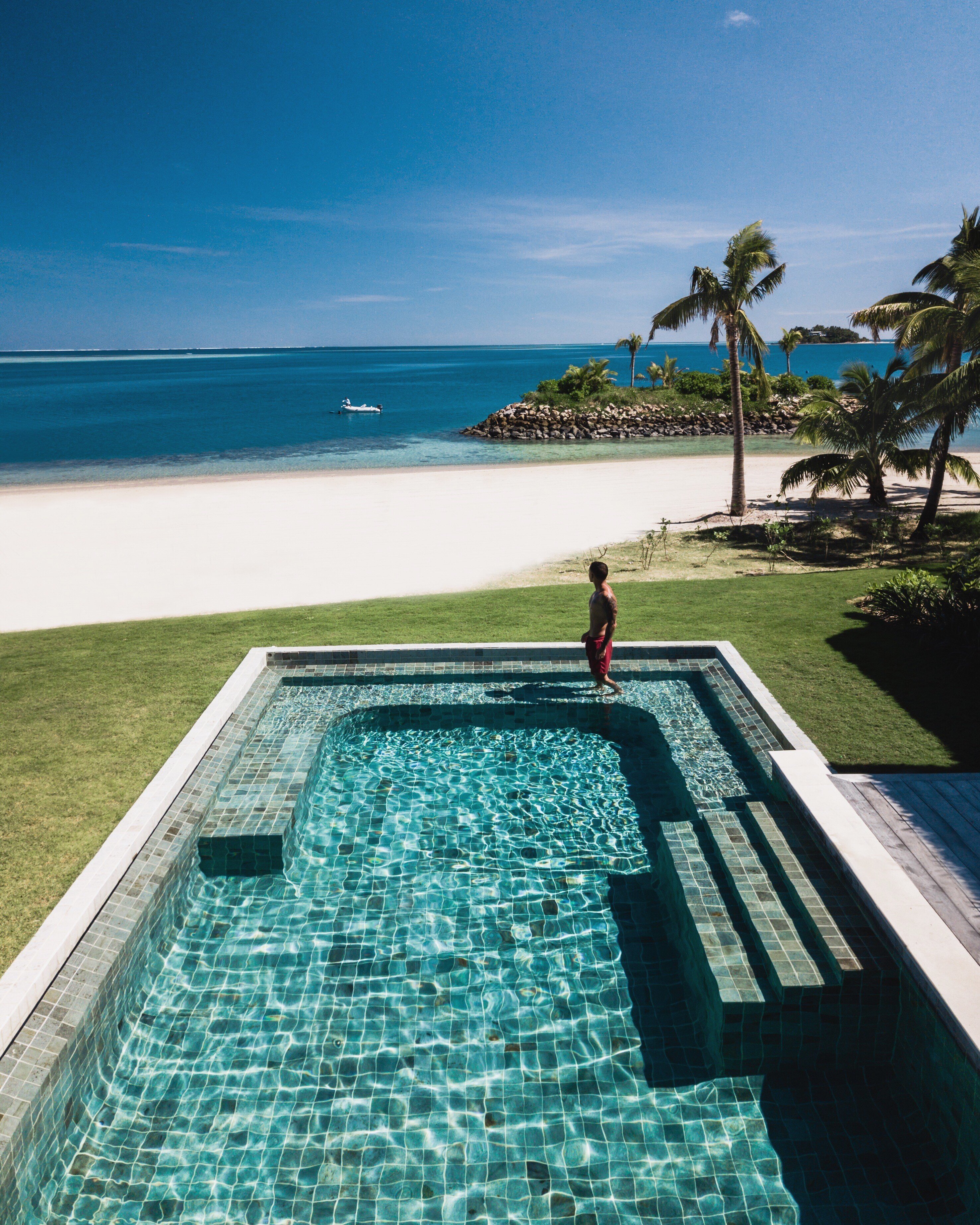 Six Senses Fiji, an IHG Hotel四卧室海滨泳池公寓