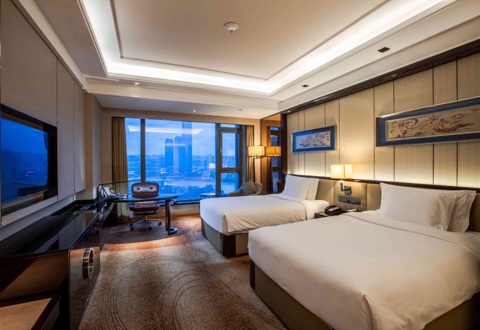 皇冠豪华黄河景房-双床