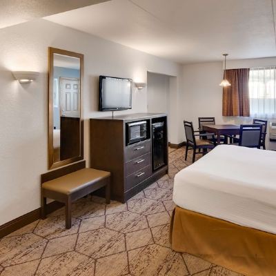 Suite-1 King Bed, Non-Smoking, Dry Sauna, Hot Tub, High Speed Internet Access, Refrigerator