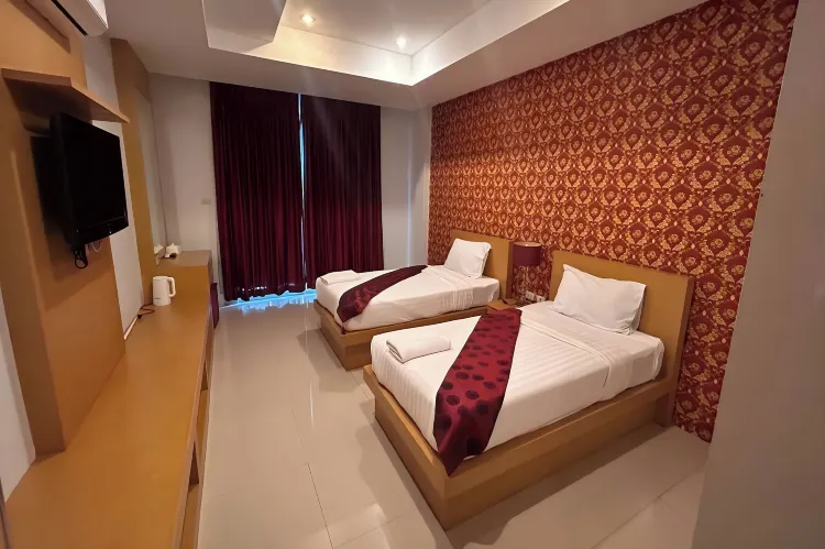 ห้องดีลักซ์เตียงแฝด