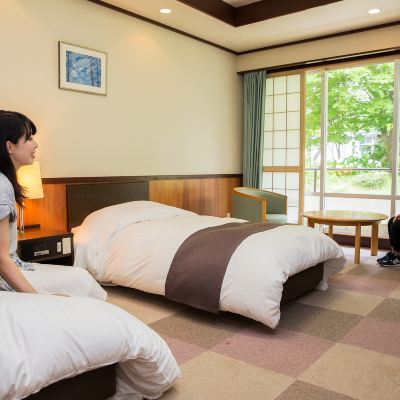 西翼雙床房 花咲溫泉吉屋莊優惠