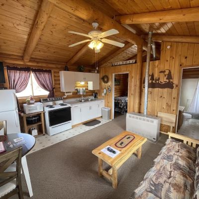 Standard Cabin, 1 Queen Bed with Sofa Bed, Non Smoking, Mountain View