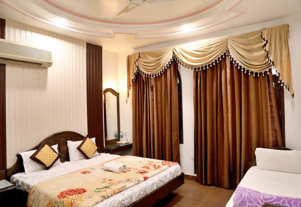 優質三人房， 3卧室， 無煙