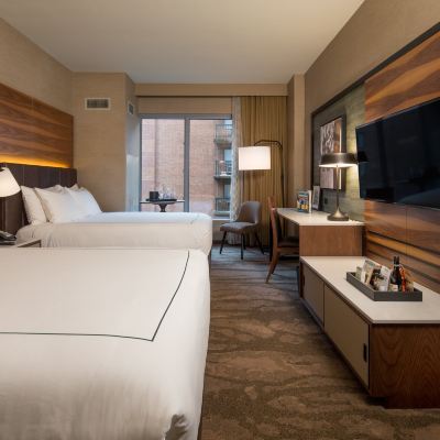 兩張大床房 格芮精選波特蘭特希爾頓酒店優惠