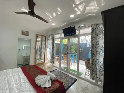 Private Beach Studio | Kitchenette | Palolem Beach Hotels in 