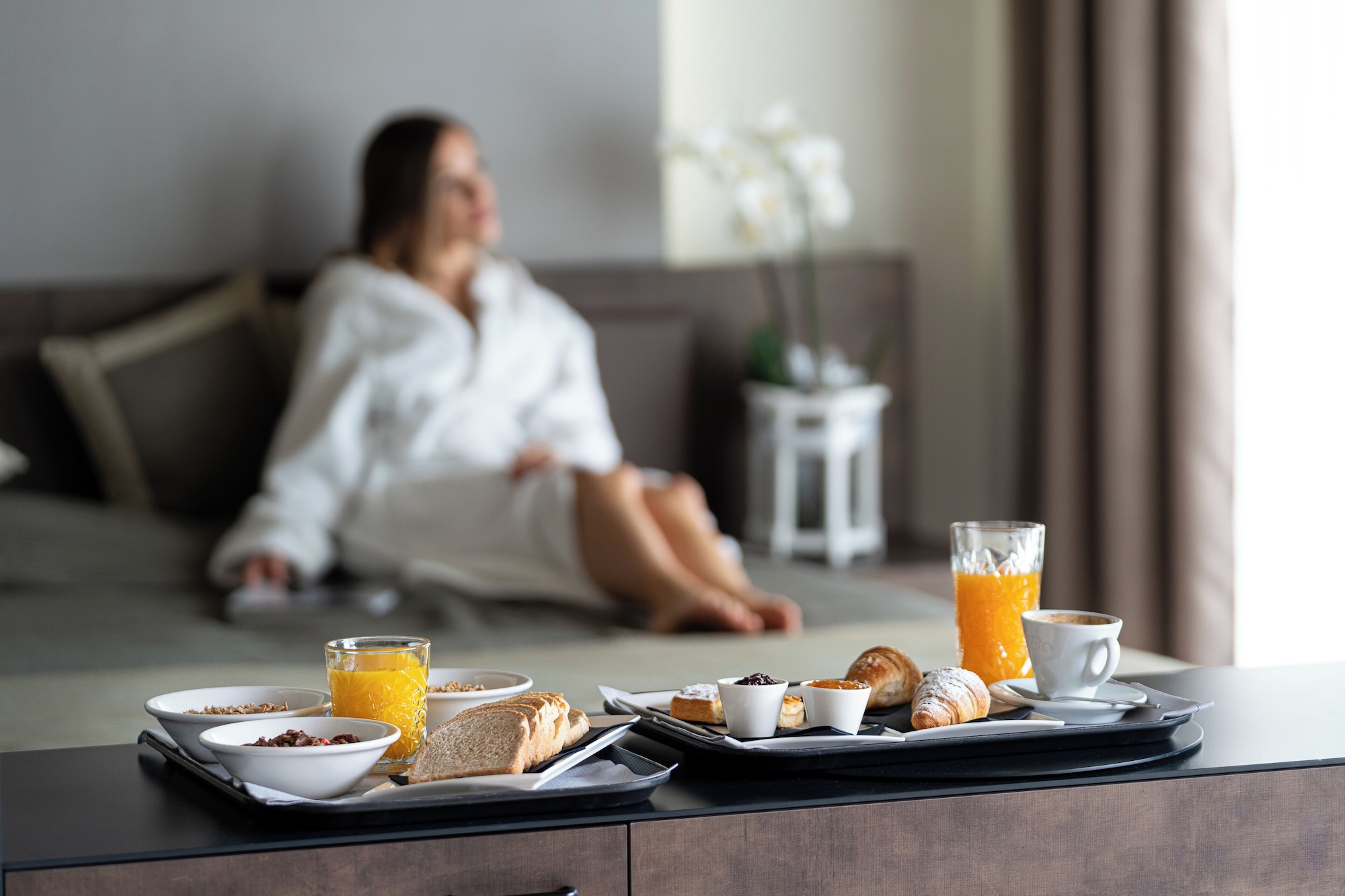 Hotel Des Bains Terme双人或双床房