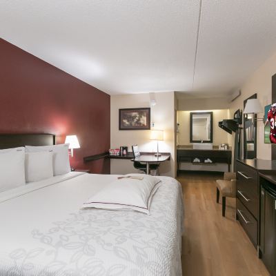 甄選特大床房 禁煙 威爾明頓紐華克紅屋頂普拉斯酒店優惠