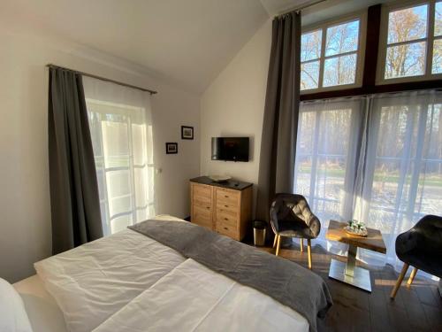 带露台的双人房