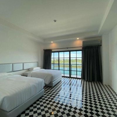 ห้องซูพีเรียร์ เตียงเดี่ยว 2 เตียง รหัสโปรโมชั่น โรงแรมอีเอสซีพาร์ค