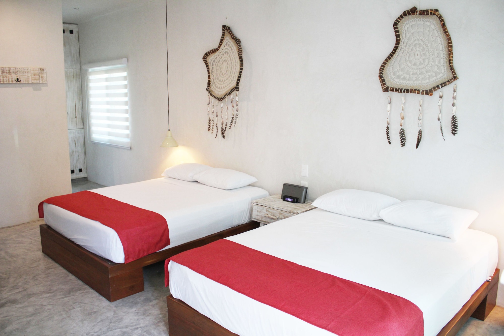 园景豪华双人房（2张大床，底楼）