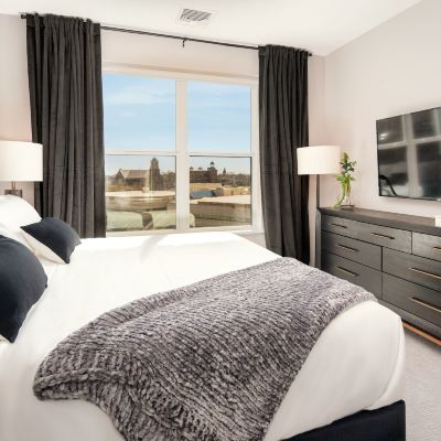 Presidential Apartment, 1 Bedroom, Kitchen Luxury Apartments by Hyatus at Pierpont Promo Code