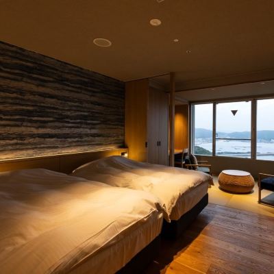 オーシャンビュールーム(セミダブル)(本館)(高層階) 休暇村　南淡路 クーポン