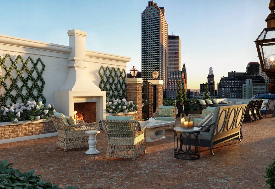 公寓套房，可使用俱樂部休息室，壁爐，露臺