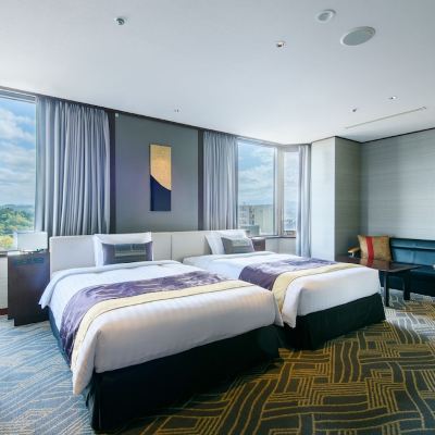 エグゼクティブツインルーム、禁煙 (44平方メートル、ベッド幅120cm) 金沢東急ホテル クーポン