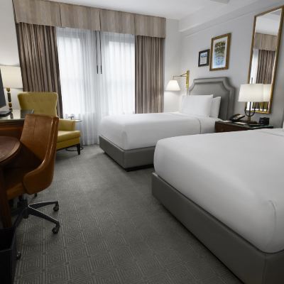 高樓層甄選2雙人床房 紐約巴克萊洲際大酒店優惠