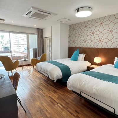 Twin with Bath and Ocean View - Non Smoking サヤン・テラス HOTEL&RESORT クーポン