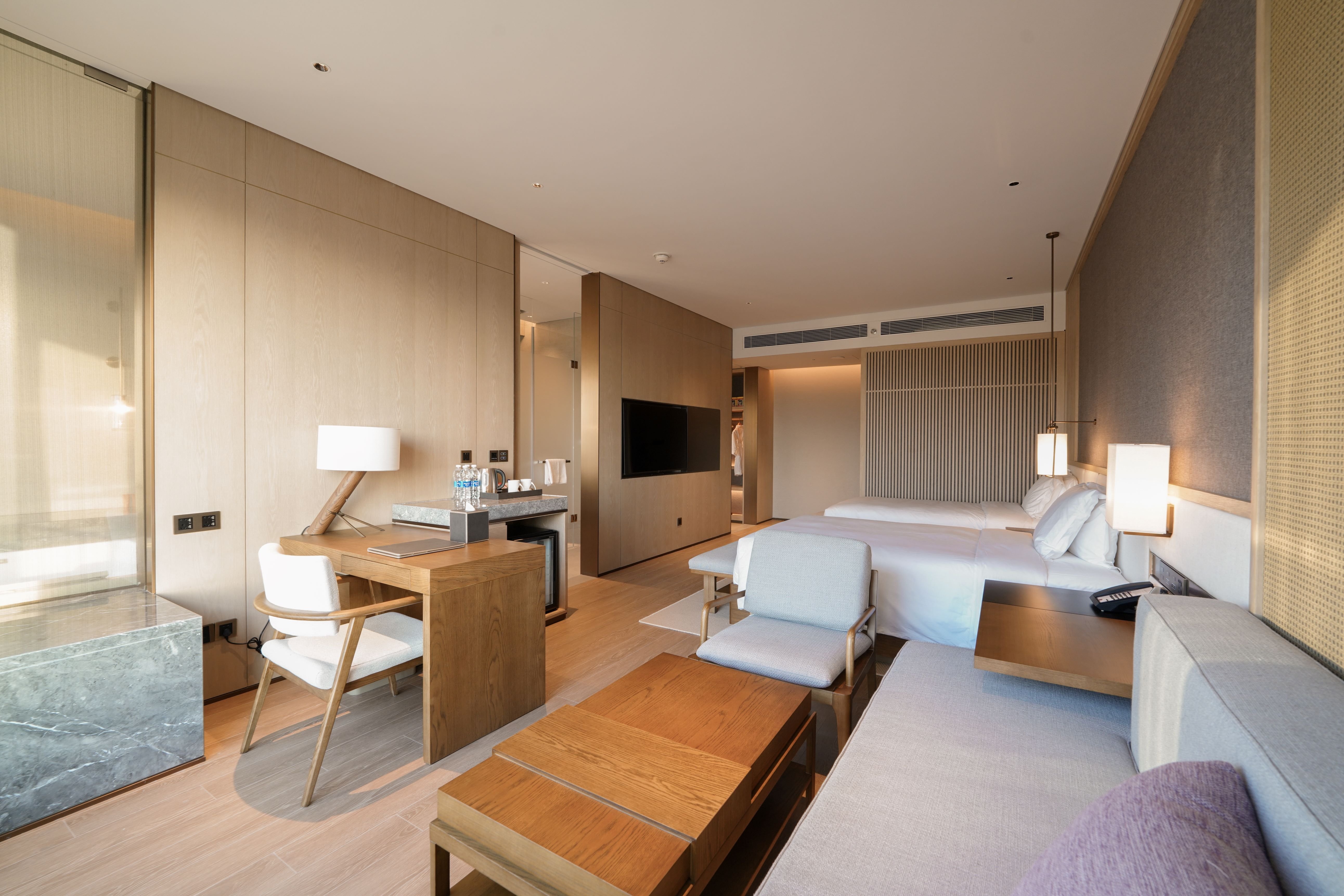 豪华双床私汤温泉房