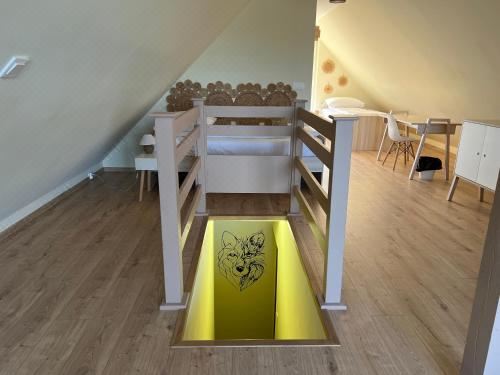 带露台的四人间