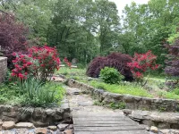 Tranquil retreat  on 16 acres sleeps 10 guests. Hotels in Izard County