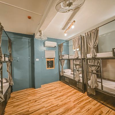 Deluxe 8 Bed Dormitory with Shared Bathrooms (Common) Outpost Hostel - Coron - Adults Only Promo Code
