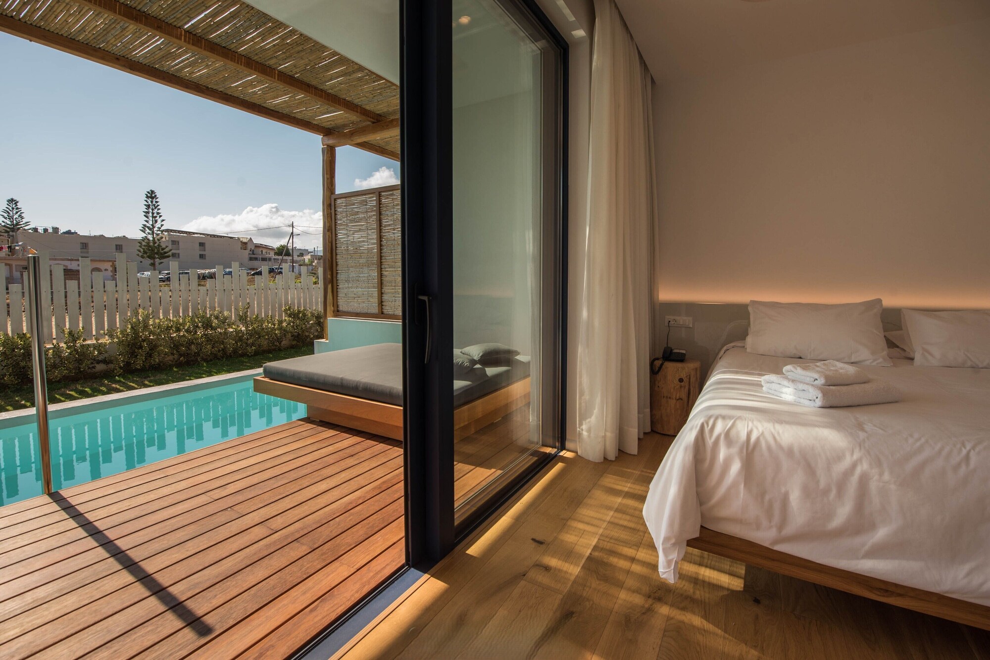 优质双人房，带私人泳池