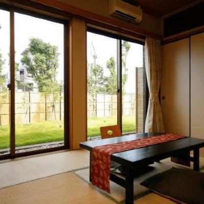 Japanese-Style with Bath, Garden View