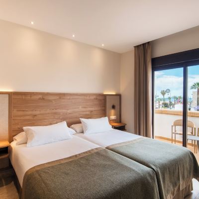 Double Room with Terrace, Sea Lateral View and Pool View Hotel Tarik Promo Code