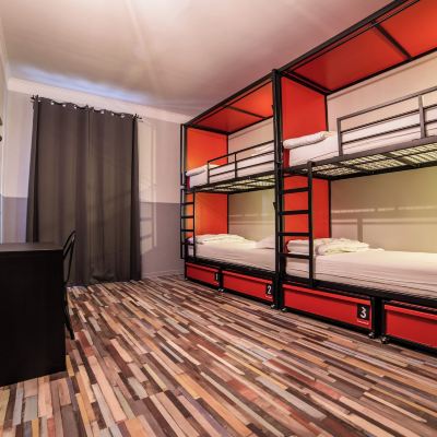 家庭房， 多張床， 私人浴室 羅馬黃色廣場飯店優惠