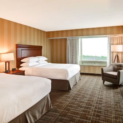 Two Queen Two Room Suite with American Falls/City View DoubleTree Fallsview Resort & Spa by Hilton Niagara Falls Promo Code