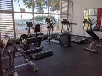 Studio with marvelous view in San Juan, PR-beachfront at Condado, AC, WiFi, Pool