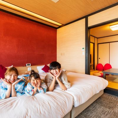 Sky SPA Exclusive To Guest Rooms With Ocean View-Semi-Open-Air Bath With 2 Beds, 84㎡ [Japanese-Western Room] [Non-Smoking] [Ocean View] ホテル南風楼 クーポン