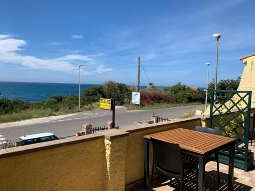 带海景的双人房