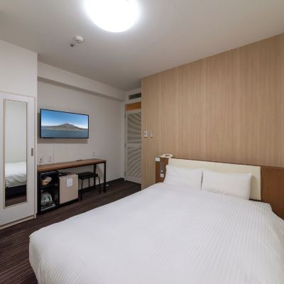 エコノミーダブルルーム2　喫煙可　17㎡ 鹿児島ワシントンホテルプラザ クーポン