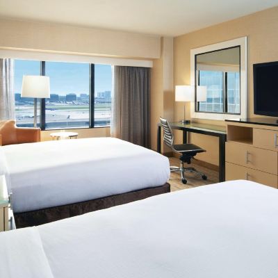 聽力無障礙兩張雙人床房 洛杉磯機場希爾頓酒店優惠