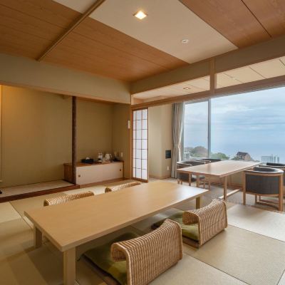 温泉付ジャパニーズセミスイート 石のや 熱海 クーポン